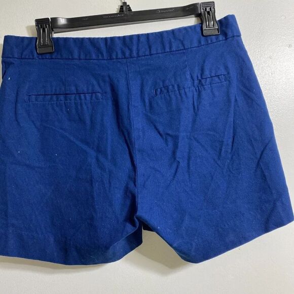 BANANA REPUBLIC WOMEN'S COTTON BLEND  BLUE SAILOR SHORTS SZ 4 30X 3.5" - Picture 5 of 9